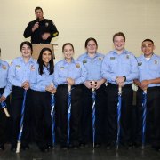 Chief Darrel Smith introduced members of the Lemoore Police Department Explorer Post.